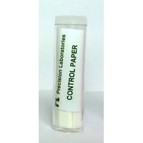 5PK Control Test Paper (No Chemical), 500 Strips (5 Vials of 100) - For Genetic Taste Testing - Eisco Labs