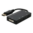 thumbnail image 1 of 5PK DisplayPort 1.2 Male to DVI, HDMI, VGA Female Black Adapters Which Comes with Audio For Resolution Up to 1920x1200 (WUXGA) - 100% compatible and guaranteed to work, 1 of 7