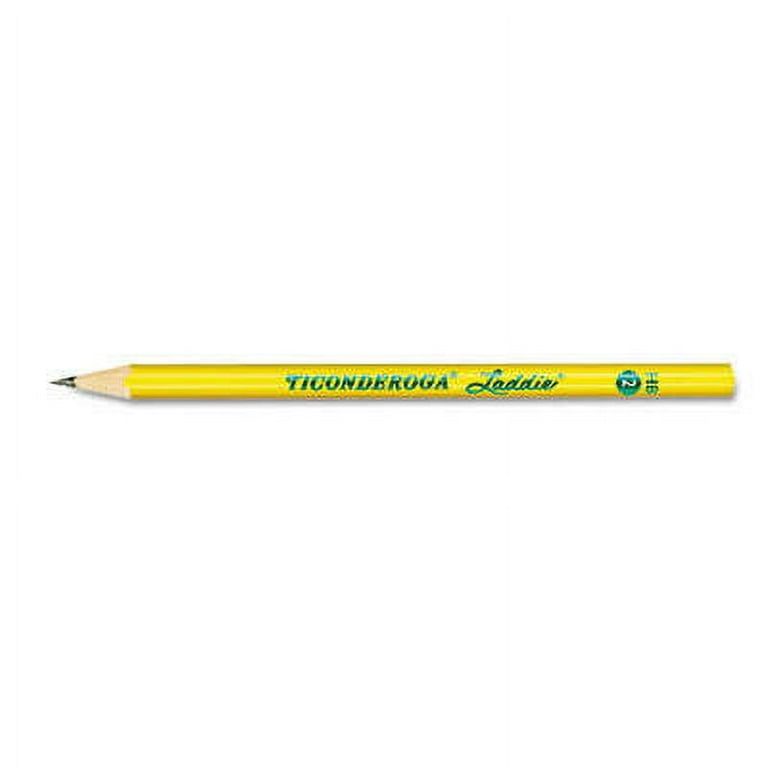 Ticonderoga Laddie Woodcase Pencil, HB (#2), Black Lead, Yellow Barrel, Dozen Ticonderoga Laddie Woodcase Pencil, HB (#2), Black Lead, Yellow Barrel, Dozen