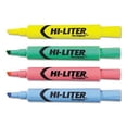 thumbnail image 1 of 5PK Hi-liter Desk Style Highlighter, Chisel Tip, Assorted Colors, 4/Set, 1 of 1