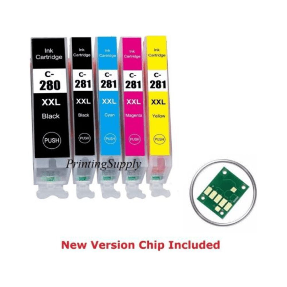 Kit Ricarica Inchiostro Per Canon Pixma TS5320 TS6420 TR7020 – PG260 CL261