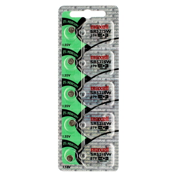 5PK Maxell SR521SW Replaces Seiko Ladies 2C20-5019 2E20-8311 5N88-19 N4015528