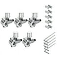 thumbnail image 1 of 5Pack BPV-31 Piercing Valve Line Tap Valve Kits Adjustable for Air Conditioners HVAC 1/4 Inch,5/16 Inch,3/8 Inch Tubing, 1 of 5