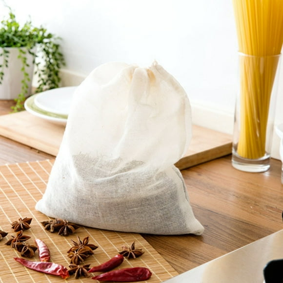 5Pack Cheesecloth Bags for Straining,Reusable Cold Brew Coffee Cheese Cloths Strainer,Large Nut Milk Tea Juice Bag,Natural Cotton Fine Mesh Filter Bags
