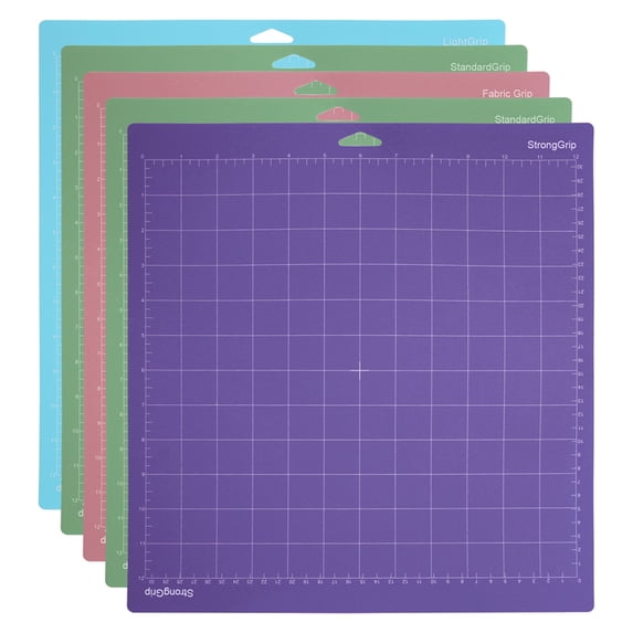 5Pack Cutting Mats for Maker 3/Maker/Explore 3/Air 2/Air/One(12X12 Inch) Quilting Cricket Mats Accessories