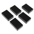 thumbnail image 1 of 5Pack Electronics wire Enclosure Junction Box Case Black, 1 of 10