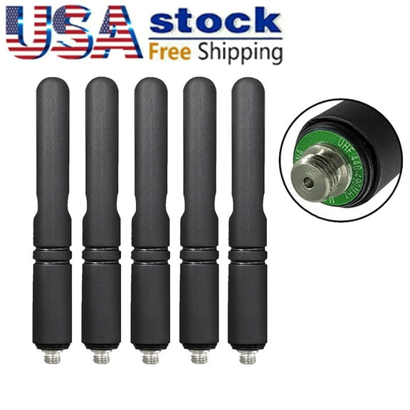 5Pack PMAE4070 440-490MHz UHF GPS Antenna For XPR7350 XPR7550 XPR7380 XPR7580 XPR7350e XPR7550e XPR3300e XPR3500e XPR3300 XPR3500 DP2600 DP4800 DGP8550 DGP8550e XIR P8628 P8668 Radio