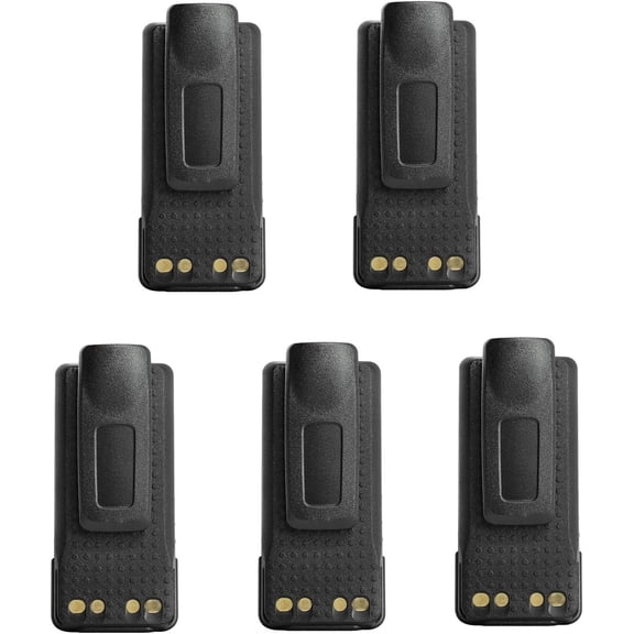 5Pack PMNN4409 PMNN4409AR 2600mAh Li-ion Battery for XPR7550 XPR7550e XPR7580 XPR7580e XPR7350e XPR3300 XPR3300e XPR3500e