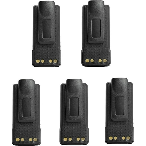 5Pack PMNN4409 PMNN4409AR 2600mAh Li-ion Battery for XPR7550 XPR7550e XPR7580 XPR7580e XPR7350e XPR3300 XPR3300e XPR3500e