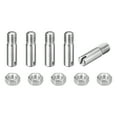 thumbnail image 1 of 5Pack Slotted Cylindrical Pin, M4 x 14mm 304 Stainless Steel Dowel with Nut, 1 of 6