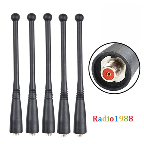 5Pack UHF 403-520MHz NAE6549 Antenna For XTS2500 XTS5000 XTS1500 XTS3000 XTS2250 HT1000 JT1000 PR1500 MT1500 MTX850 MTX8250 Portable Radio