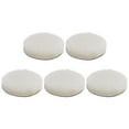 thumbnail image 1 of 5Pack Wool Buffing Pads 4 inch Polishing Pad Car Auto Buffing Pads Wool Polishing Buffing Pad Hook and Loop, 1 of 6