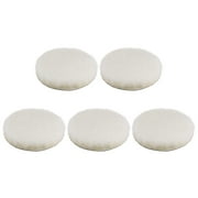 5Pack Wool Buffing Pads 6 inch Polishing Pad Car Auto Buffing Pads Wool Polishing Buffing Pad Hook and Loop