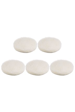 5Pack Wool Buffing Pads 7 inch Polishing Pad Car Auto Buffing Pads Wool Polishing Buffing Pad Hook and Loop