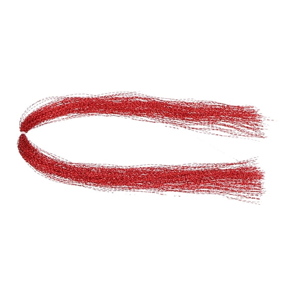 5Packs/ Fishing Tying Crystal Twisted Flashabou Holographic Nylon Tinsel Fly Flash Twisted Flashabou Holographic Nylon Tinsel Fl Red Fangkenuo