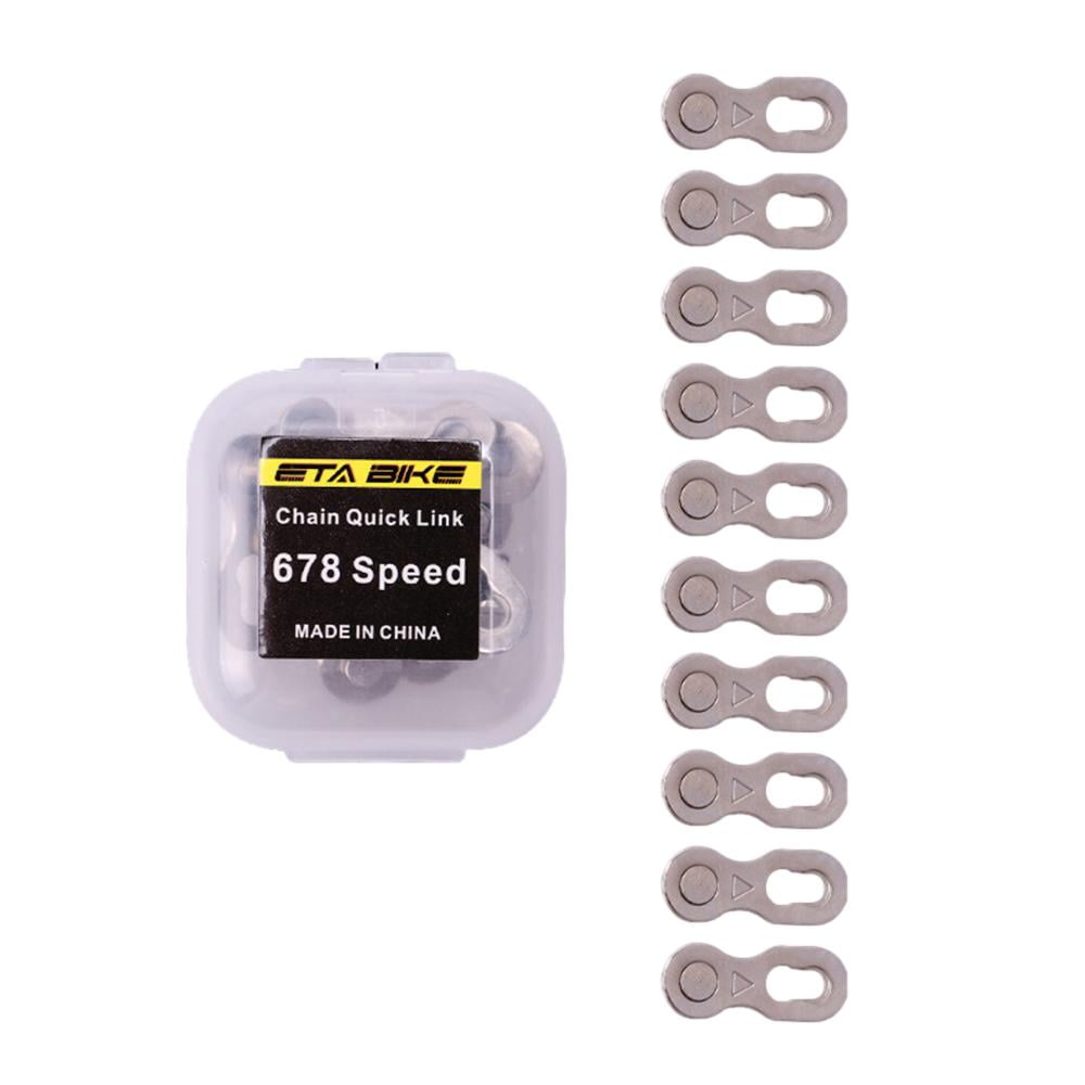 5Pair Bike Chain Quick Links Bicycle Chain Connector H7 Speed Chain 6 ...