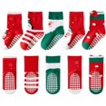 thumbnail image 1 of 5Pairs Baby Toddler Christmas Socks Kids Non Slip Grip Socks Xmas Cotton Winter Holiday Cozy Socks for Boy/Girl Children, 1 of 7