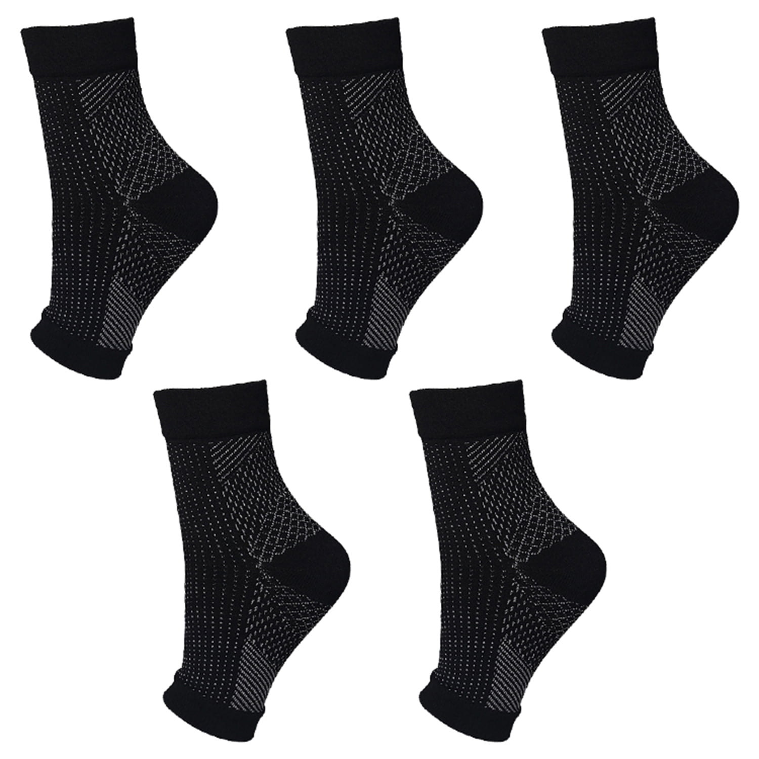 5Pairs Compression Socks For Women Ankle Brace Support Neuropathy