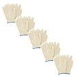 thumbnail image 1 of 5Pairs Heat Proof Oven Gloves for Grilling and Baking, Comfortable Aramid Oven Gloves with Fingers, Thick Cotton Knit Gloves For Handling Hot Pans and Dishes, 1 of 7