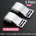 thumbnail image 1 of 5Pairs Invisible Detachable Adjustable Silicone shoulder strap Bra Straps, 1 of 7