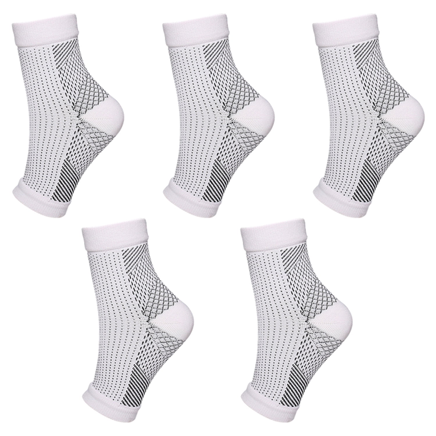 5Pairs Neuropathy Socks Peripheral Neuritis Compression Sleeves for