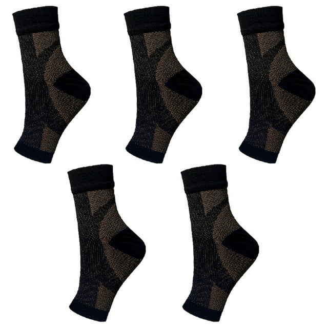 5Pairs Neuropathy Socks Peripheral Neuritis Compression Sleeves for