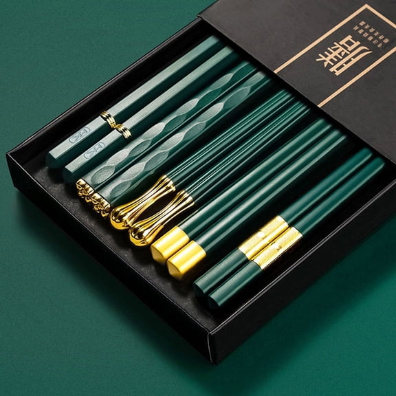 5Pairs/Set High Quality Non-Slip Chopsticks Home Hotel Restaurant Chopst WL
