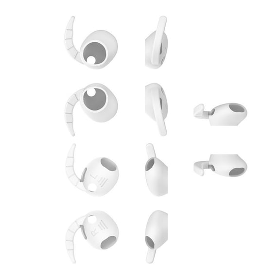 5Pairs Soft Silicone Earhooks Ear Tips With AntiSlip Design Perfect For Buds 4 2026 Earbud Running And Workouts