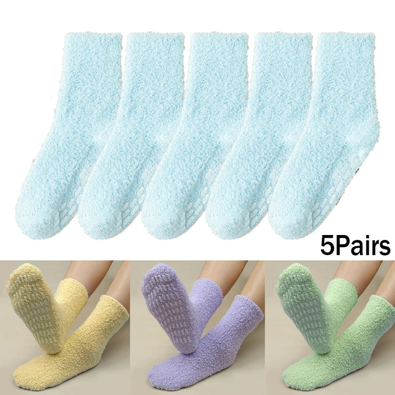 Fluffy house socks best sale