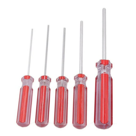 5Pc 1.5-4Mm Hexagon Screwdriver Set Flat Head Hex Magnetic Repair Hand Tool