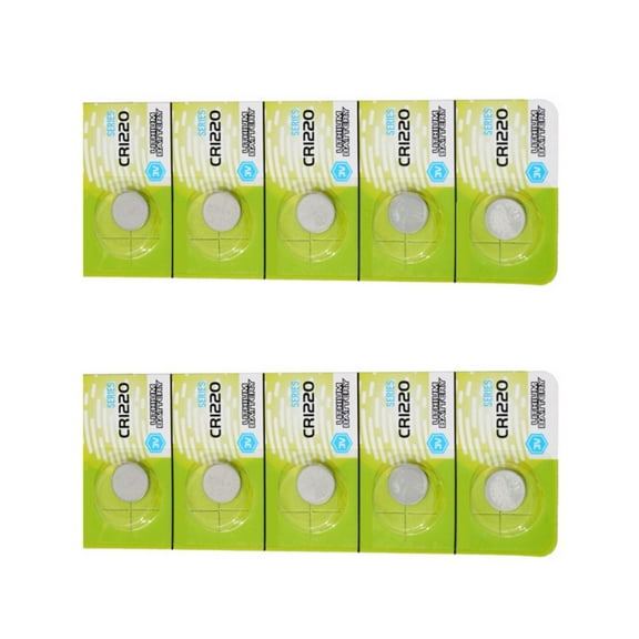5Pc/10pc CR1220 Lithium Button Cell 3V CR1220 Batteries For Electronic Devices Instrument Digital Equipment Applications