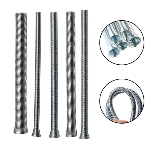 5Pc Air Condition Copper Pipe Bender Pipe Bending Tool Spring Tube Bender