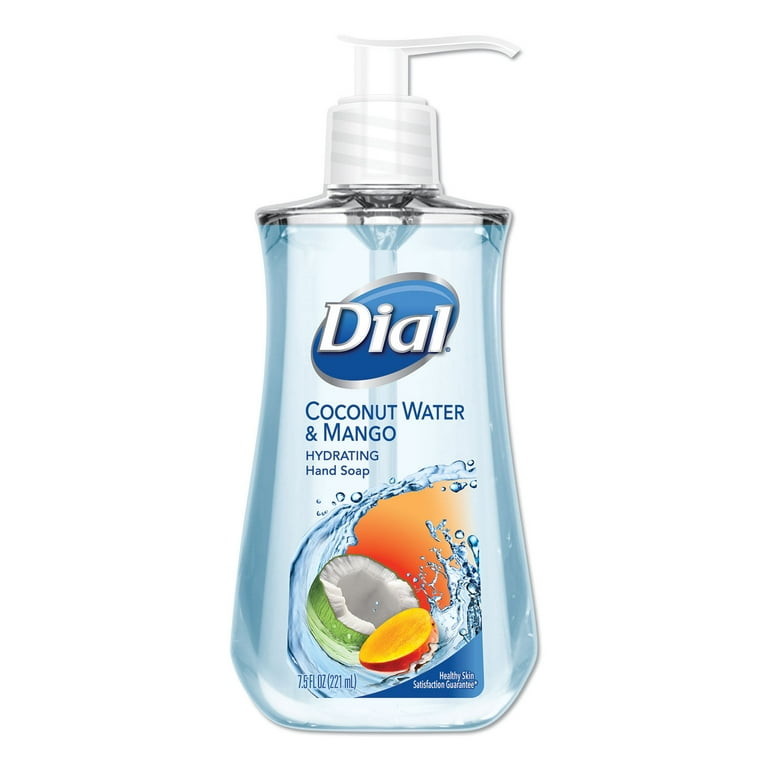 Liquid Hand Soap, Coconut Water and Mango, 7,5 oz Pump Bottle Liquid Hand Soap, Coconut Water and Mango, 7,5 oz Pump Bottle