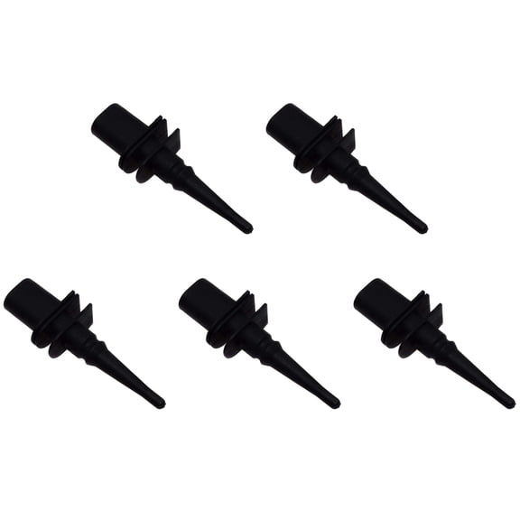 5Pc Front Rear Left Right Black Outside Car Air Temperature Sensor for 1 6 7 Series E46 E90 E91 E39 E60 E63 E38,5 x Air Temperature Sensor,black