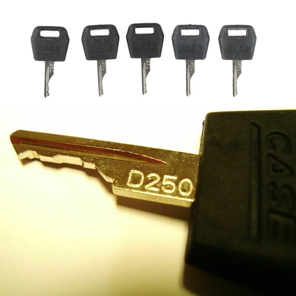 5Pc Ignition Key 1964831C2 For Case Tractor Dozer 3394 4494 5120 5130 YIWEI