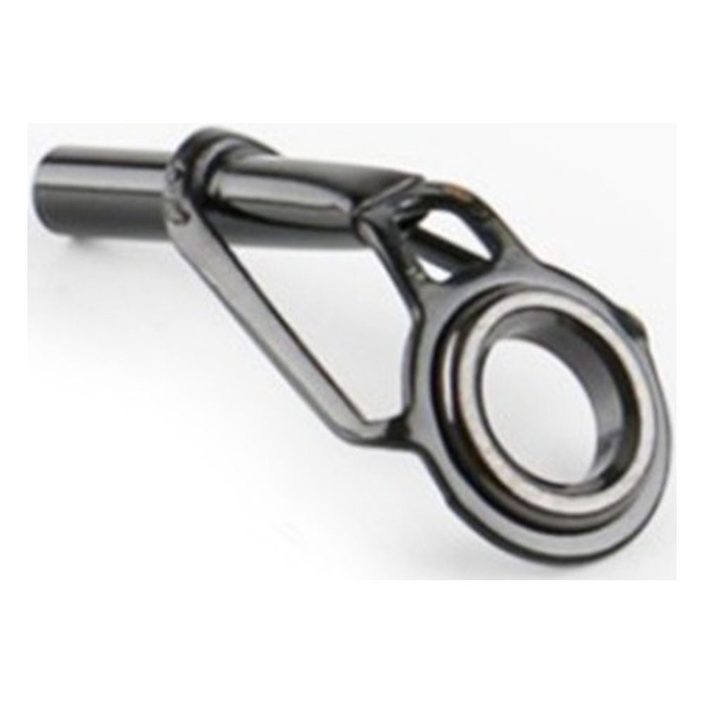 Guid Rings Fishing Rod 5Pc New Black Rod Tip Top Guide Ring For Fishing Rods Repair Pole Eye ...