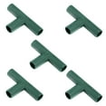 thumbnail image 1 of 5Pc Plastic Connectors For Greenhouse 3 Way 4 Way And 5 Way Joints With Sturdy Support Poles & Gardening Accessory Kit Protective Cover, 1 of 3