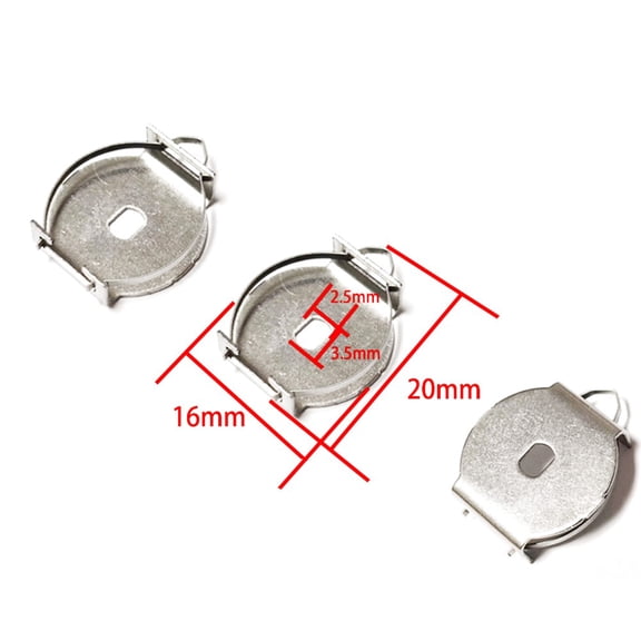 5Pc Spinner Reel Stainless Steel Wire Cup Sound Click Hloder 2.5*3.5/4*3/4.5*3Mm C Fangkenuo