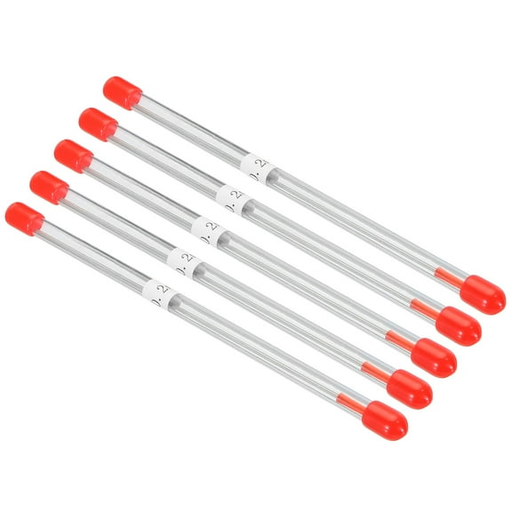 5Pcs 0.2mm Air Brush Needle Only Replacement Parts 13CM Length Stainless Steel for Air Brush Nozzle Art Craft Projects