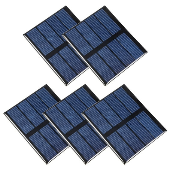 5Pcs 0.6W 2V Mini Solar Panel Module DIY Polysilicon for Toys  Charger
