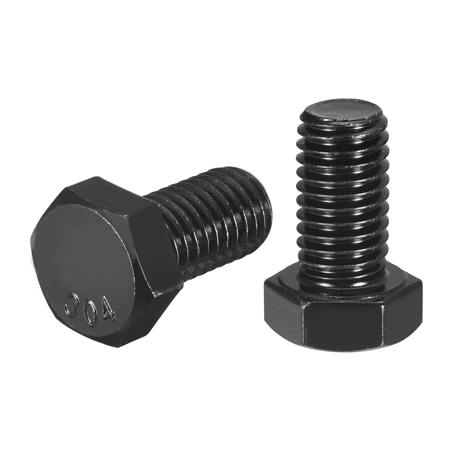250 Boulons Hexagonaux Inox 304 - Filetage Complet 1/2-13 X 1-1/2 Pouces - Neuf