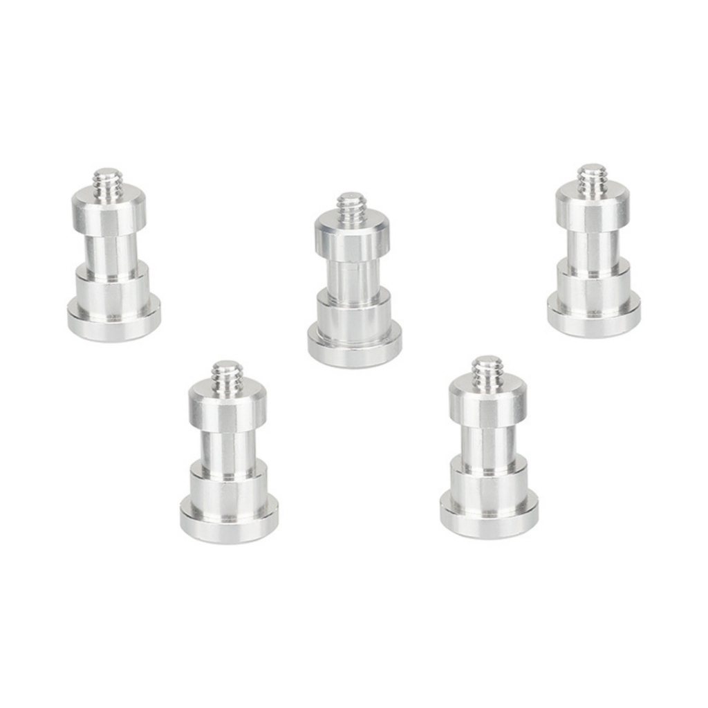 4Pcs Standard 1/4"-20 Female To 1/4"-20 Female Thread Barrel Nut Adapter 1/4"-20 Thread Screw - View #7