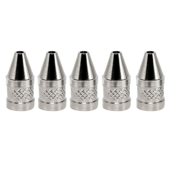 5Pcs 1.6mm/1.2mm Nozzle Iron Tips Metal Soldering Welding Tip For Electric Vacuum Solder Sucker Desoldering Pumps Welding