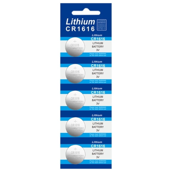 5Pcs/10pcs CR1616 3V Stable Voltages Lithium Button Cells Lithium Battery For Consistent Device Performances Battery