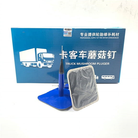 5Pcs 12mm Tyre Tire Puncture Repair Wired Plug Patch Mushroom For Car Truck Van