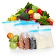 thumbnail image 1 of 5Pcs 12x13 Inch Reusable Sous Vide Storage Bags Kit Food Vacuum Sealed Bags for Long Term Preservation and Kitchen Meal Management, 1 of 7