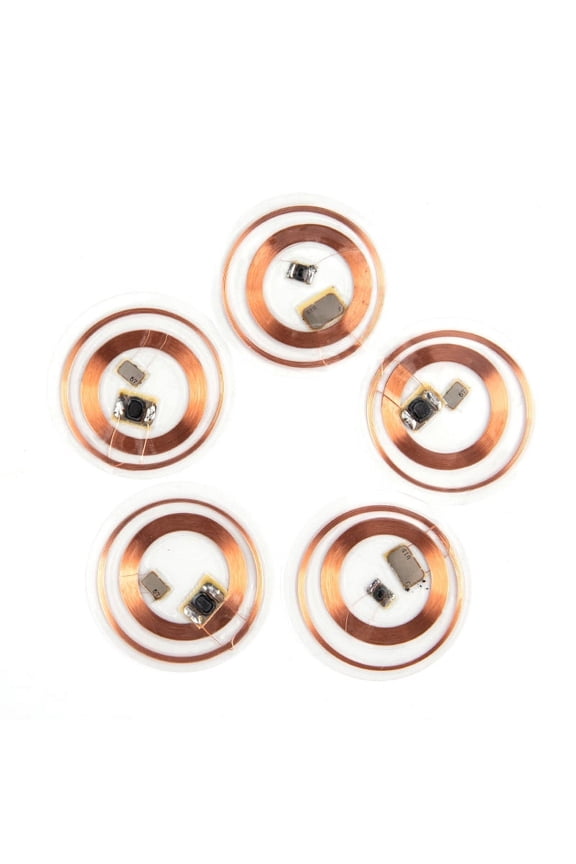 5Pcs 13.56Mhz UID 125Khz IC Card ID Rewritable Changeable Chip Keyfob RFID T55WA