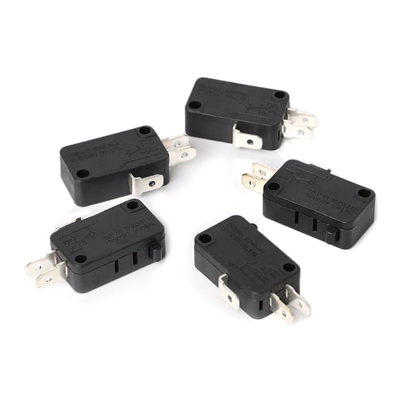 5Pcs 16A 250VAC 0.3A 250VAC Switches Srew Connector Actuator Limit Micro Switch