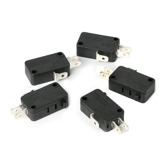 5Pcs 16A 250VAC 0.3A 250VAC Switches Srew Connector Actuator Limit Micro