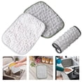 thumbnail image 1 of 5Pcs 2025 New Non Scratch Wire Dishcloth, Double-Side Quick-Dry Odor-Free Scrub Dishwashing Rag, Multipurpose Steel Dish Scrubber, Kitchen Reusable Cleaning Cloths for Cookware, Sinks, Stove Tops, 1 of 7